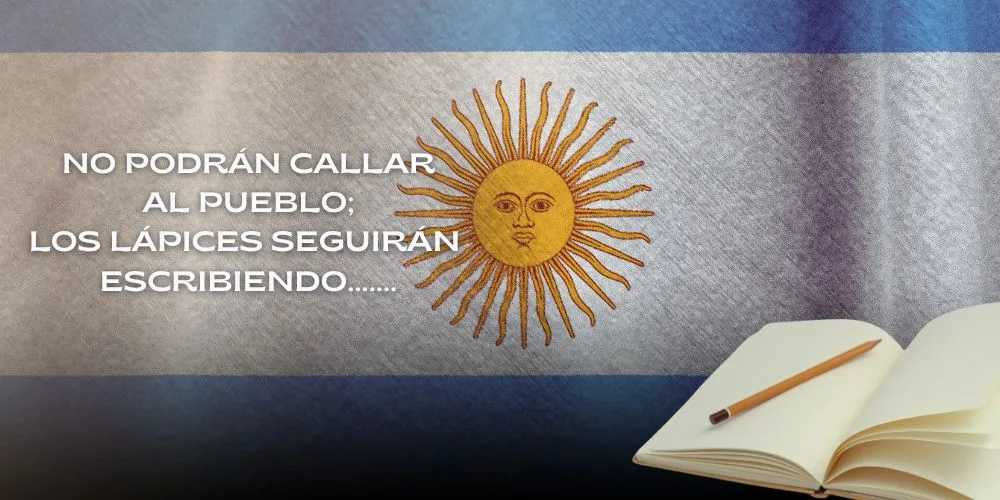 No podrán callar al pueblo; los lápices seguirán escribiendo